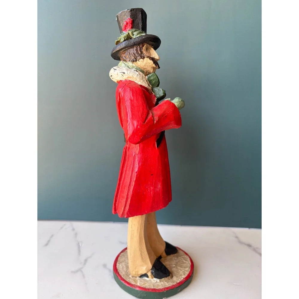 Vintage 1991 House of Hatten Victorian Gentleman Christmas Figurine 12 inch